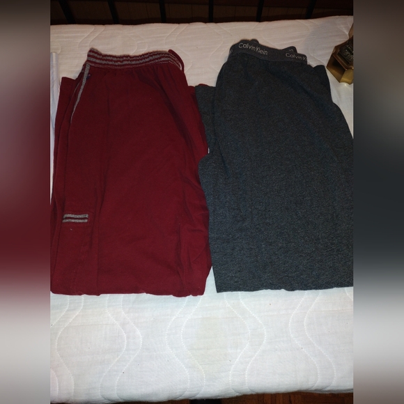 Bundle of Four Mens Sleepwear Bottoms Let Loungewear 3 Size large 1 Medium - Picture 3 of 16